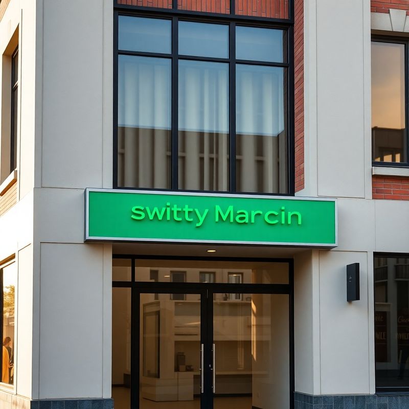 Wejście do biura Kancelarii Zieliński przy ulicy Święty Marcin w Poznaniu